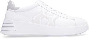 Rebel leather low-top sneakers-1